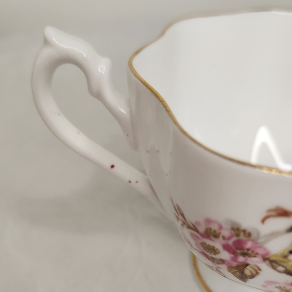 Queen Anne Floral Teacup & Saucer Set - Picture 11 of 11